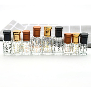 3ml 6ml 12ml <span class=keywords><strong>attar</strong></span> Oud dầu chai nước hoa thủy tinh với nắp nhôm với Hộp bao bì - Product Image 2