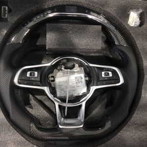 <span class=keywords><strong>Volante</strong></span> de fibra de carbono real apto para VW Golf 6/7 <span class=keywords><strong>MK6</strong></span>/7 MK5 Passat Polo actualización a MK7 <span class=keywords><strong>GTI</strong></span> <span class=keywords><strong>volante</strong></span> personalizado - Product Image 6