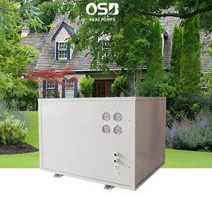 R410a/r410a/r290 משאבת חום גיאותרמית תלת-פאזי מים אל-מים רדיאטור מתכת חימום מים - Product Image 1