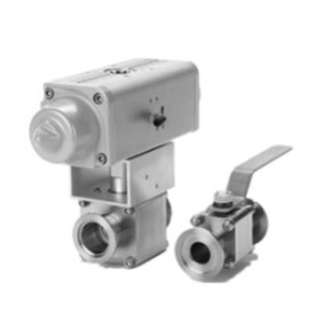 Vanne à siège incliné, taille de port 1/2 pouce, pour gaz et liquides, température normale, fabrication américaine - Product Image 1