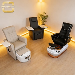 Sillón Reclinable para Pedicura y Extracción de Sangre o Sillón Médico Móvil con Almacenamiento para Salón de Belleza y Spa - Product Image 3