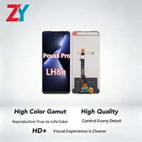 Écran tactile TFT LCD pour Tecno Pova 5 Pro LH8n pour réparation et remplacement de téléphone portable Garantie 1 an