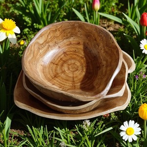 Bol à salade en bois de qualité export, fait main, pour la présentation sur la table à manger, disponible au prix de gros - Product Image 4