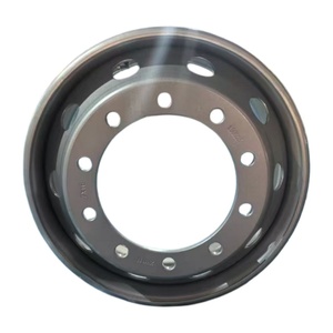 Pièces de transmission de camion de haute qualité, jantes en acier pour camion, jantes de camion 9.00*22.5, différentes tailles et épaisseurs, universelles pour les camions - Product Image 4