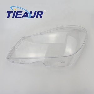 TIEAUR Ricambi Auto, Copertura in Plastica per Fari, Protezione Trasparente per Fari Anteriori per 204/C200 Anni 2011-2014 - Product Image 2