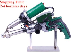Kit <span class=keywords><strong>profesional</strong></span> de <span class=keywords><strong>soldador</strong></span> extrusor de <span class=keywords><strong>plástico</strong></span> de 1600W, pistola de calor de mano con soplete de aire para soldadores de tubo de PVC PP HDPE LDPE - Product Image 2