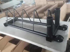 POWERMAN FITNESS Hot-Selling <strong>Weight</strong> Plate Storage <strong>Tree</strong>, Commercial Gym Bumper Plate Rack - Product Image 5