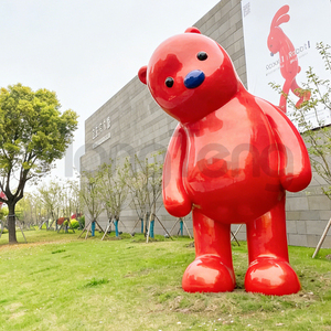 Factory Supply High Quality Custom Size 2m 5m Modern Fiberglass <strong>Bear</strong> Cartoon <strong>Bear</strong> <strong>Statue</strong> Sculpture Outdoor Fiberglass Sculpture - Product Image 4