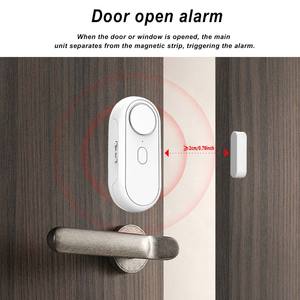 جهاز إنذار للباب والنافذة بقوة 120 ديسيبل، جهاز استشعار أمان ضد السرقة مع جهاز تحكم عن بعد متعدد الأغراض للمنزل والمكتب - Product Image 3