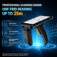 Ordinateur portable robuste de 6 pouces, PDA, terminal portable, collecteur de données IP67, ordinateur mobile, UHF RFID NFC PDA, étanche, portable