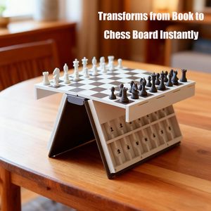 Jeu d'échecs imprimé en 3D, jeu de société interactif, coffret cadeau, jouet créatif pour adultes et enfants - Product Image 1