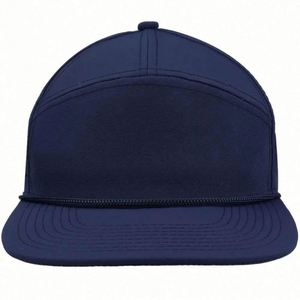 Casquette de golf imperméable unisexe en coton et maille, style sportif urbain, perforée à 7 panneaux découpés au laser, pour l'extérieur - Product Image 3