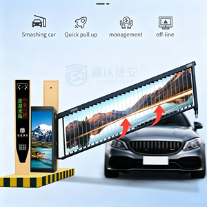 Sistema de Estacionamiento Inteligente Automático con Barrera Publicitaria Duradera y Reconocimiento de Matrículas (LPR) para Entrada de Sitios Turísticos - Product Image 1