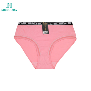 Morcoda YIWU ropa interior de cintura ancha de talla grande letra impresa algodón cómodo de alta calidad de tamaño mixto Sexy bragas de mujer - Product Image 4