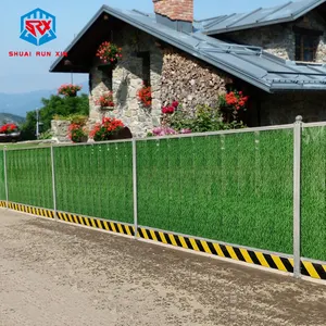 Chnia Manufacturer's Design Low-Priced Colorbond Steel Wall Construction Hoarding Panels Portable Event Fencing for Sale