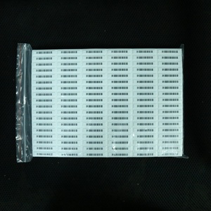 Étiquette souple antivol EAS Fashion E-Bit 45*11*7 mm blanche, système AM 58 KHz, protection anti-métal, pour codes-barres, système antivol de vente au détail - Product Image 5