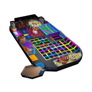 Grand parc de <span class=keywords><strong>trampoline</strong></span> d'intérieur professionnel Dodgeball commercial pour enfants pour enfants <span class=keywords><strong>Petit</strong></span> <span class=keywords><strong>rectangulaire</strong></span> en gros - Product Image 5