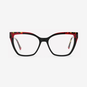 YD1400 nuova laminazione acetato montature da donna occhiali da vista qualità all'ingrosso montature ottiche acetato occhiali da sole montature - Product Image 3