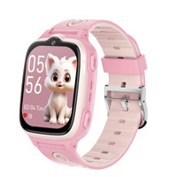 Reloj Inteligente 4G Android con Doble SIM, Cámara, Resistente al Agua, Videollamada, GPS, Reloj Telefónico para Niños con Correa de Silicona