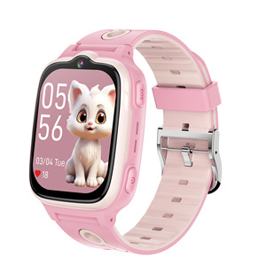 Smartwatch Android 4G con Doppia <span class=keywords><strong>SIM</strong></span>, Fotocamera, Impermeabile, Videochiamata, GPS, Orologio Telefono per Bambini con Cinturino in Silicone - Product Image 3