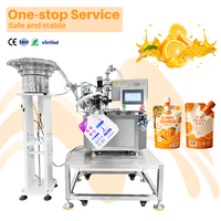 Machine d'emballage automatique de sachets à bec verseur pour la ligne de remplissage, de scellage et d'emballage de jus d'orange