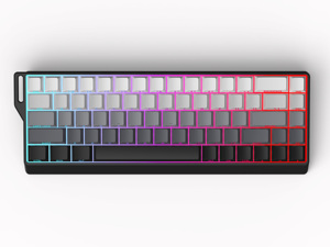 <span class=keywords><strong>Clavier</strong></span> mécanique Keywin K68 RGB Trimode avec structure Gasket, rechargeable 4000 mAh, échangeable à chaud, <span class=keywords><strong>clavier</strong></span> de jeu <span class=keywords><strong>sans</strong></span> <span class=keywords><strong>fil</strong></span> 2,4 GHz - Product Image 4