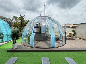 Nouvelle Tente Dôme Hôtel Bulle Transparente Étoile <span class=keywords><strong>en</strong></span> Polycarbonate, Amovible, pour Glamping <span class=keywords><strong>en</strong></span> Station de Plein Air à 360 Degrés - Product Image 5