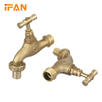 IFAN Professional Supply R Series Water Bibcock Robinet d'eau couleur laiton 1/2-3/4 "Robinet d'eau