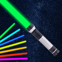 Sabre laser LED coloré clignotant pour cosplay et duels d'enfants, épée lumineuse, jouets épée laser sonore