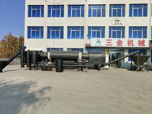 Kleine biologische Terrifizierung Biomasse Pellet kontinuierliche Holzkohle Karbon isierungsofen Retorte sofen Holzkohle herstellungs ausrüstung - Product Image 5