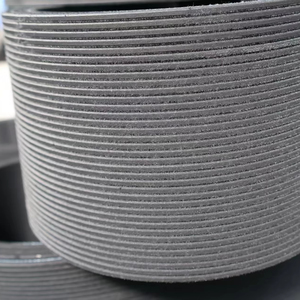 Courroie trapézoïdale nervurée EPDM pour <span class=keywords><strong>Volvo</strong></span> 8PK 4PK, courroie de distribution multi-nervures en caoutchouc, personnalisable OEM pour les industries agricoles - Product Image 1
