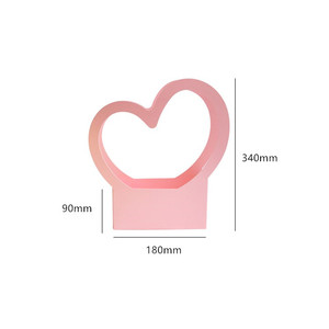 Caja <span class=keywords><strong>de</strong></span> <span class=keywords><strong>flores</strong></span> plegable Love Hand, cesta <span class=keywords><strong>de</strong></span> <span class=keywords><strong>flores</strong></span> <span class=keywords><strong>de</strong></span> papel Kraft para ramos, regalos y embalaje Floral DIY - Product Image 4