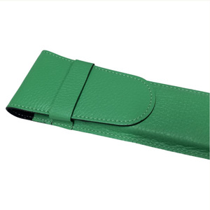 Étui de rangement pour éventail en cuir PU à accrocher à la taille, portable et pliable pour extérieur, étui en cuir pour éventail d'opéra. - Product Image 5