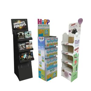 Expositor de Cartón Corrugado Personalizado para Libros, Expositor Portátil de Pie para Cómics, Revistas y Libros, <span class=keywords><strong>Venta</strong></span> al por Menor - Product Image 1