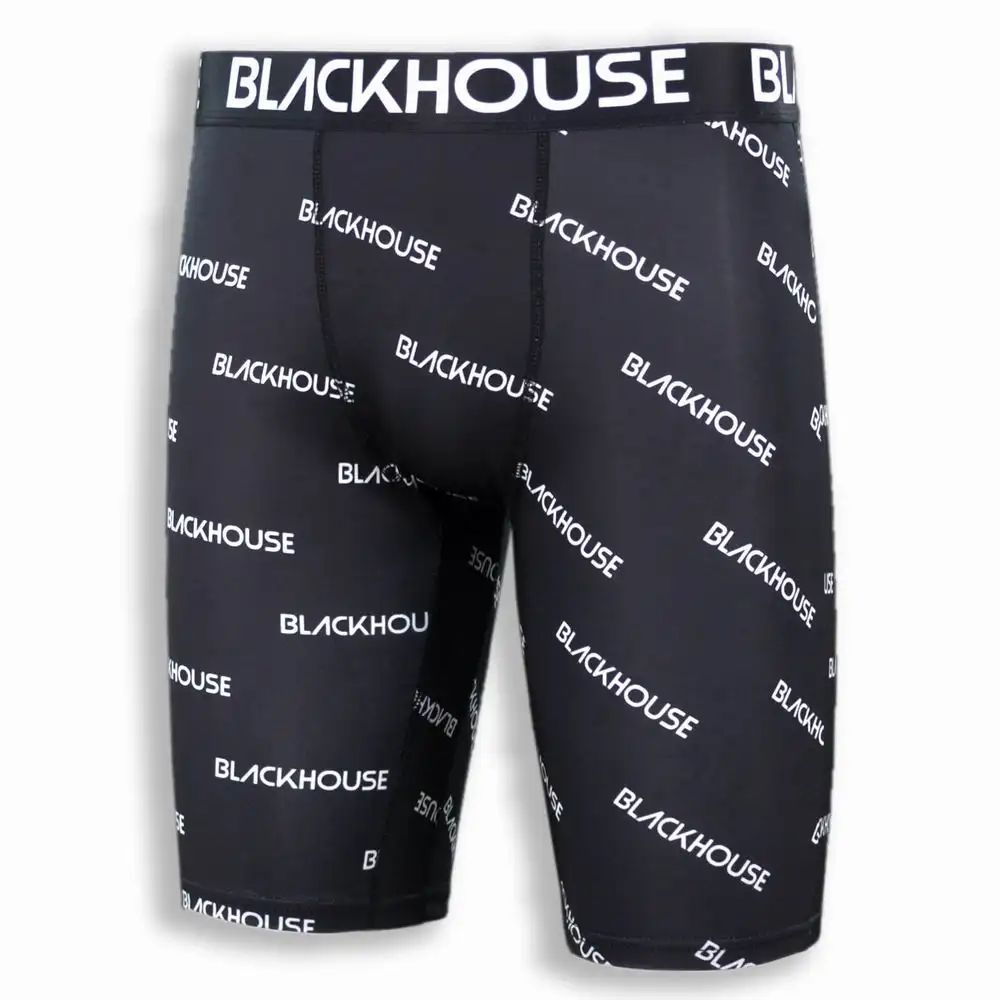 Custom Waistband Elastic Underwear For Big And Tall Men Trunk Briefs Black Stretch Boxer