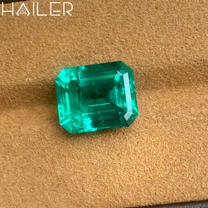Esmeraldas Colombianas con Corte <span class=keywords><strong>Esmeralda</strong></span>, con Inclusiones, <span class=keywords><strong>Esmeralda</strong></span> Verde Hidrotermal de Laboratorio, Piedra Preciosa al por Mayor - Product Image 5