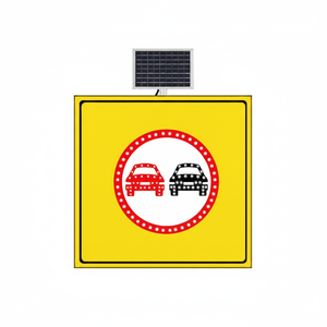 ป้ายเตือนถนนสะท้อนแสงพลังงานแสงอาทิตย์ 100 X 100 ซม. - Product Image 2