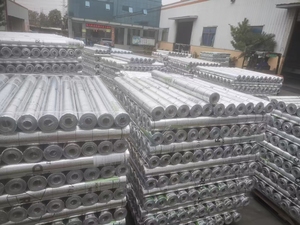 81g Maille PE avec feuille <span class=keywords><strong>d</strong></span>'aluminium/barrière anti-vapeur réfléchissante/Thermo-réfléchissant/Étanche <span class=keywords><strong>à</strong></span> <span class=keywords><strong>l</strong></span>'<span class=keywords><strong>air</strong></span>/<span class=keywords><strong>Membrane</strong></span> de contrôle de la vapeur - Product Image 6