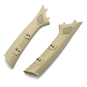 LUXESOEM pour Toyota Land Cruiser Prado 150 <span class=keywords><strong>JBL</strong></span> 62210-60221 R 62220-60221 L Trim de <span class=keywords><strong>tweeter</strong></span> de pilier A beige Speaker cover interior - Product Image 1