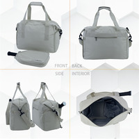 Sac de transport pour raquettes de pickleball de haute qualité pour femmes, grande capacité, avec poche pour raquettes et compartiment pour chaussures