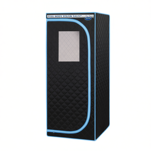 Tente de sauna vapeur intégrale portable style Plus pour spa à domicile, thérapie détox, installation facile, alimentation 110V - Product Image 1