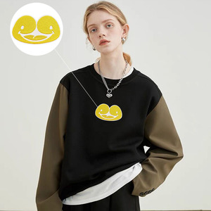 Kit per maglieria con ricamo artigianale tappeto in tela personalizzato con motivo giallo a <span class=keywords><strong>punto</strong></span> <span class=keywords><strong>croce</strong></span> con toppe ricamate in tessuto - Product Image 3