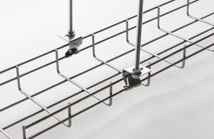 Подвесной потолочный крючок, кабельный лоток, подвесная система, электро-цинковое покрытие, 4 - 6 мм, проволочный RTS - Product Image 4