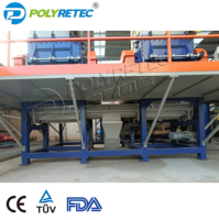 Machine à retirer les étiquettes des bouteilles en PET, ligne de recyclage de broyage, lavage et séchage du plastique, homologation FDA