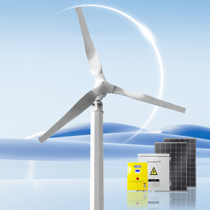 R&X RX-5000L 48V-220V Horizontal Axis Wind <b>Generator</b> 1500W-5000W Wind Hybrid System RX-5000L 1500w 3000w 5000w Residential Wind - Product Image 1