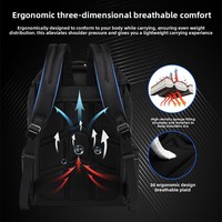 Sac à dos en jean unisexe HAOXIN 2025, nouvelle collection, résistant à l'usure, doublure en polyester, sac multifonctionnel pour ordinateur, grande capacité 20-35L