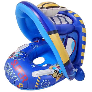 Flotadores de piscina inflables de Pvc personalizados, anillo de natación para bebé, piscina antideslizante, anillo de natación inflable de goma segura para niños y adultos - Product Image 5