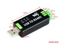 Konverter USB ke RS485 Industri Waveshare dengan FT232RL dan SP485EEN Asli Terpasang