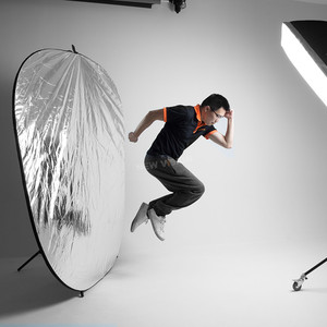 Godox 2 in 1 150x200cm portatile ovale Multi-disco riflettore pieghevole fotografia per Studio foto macchina fotografica diffusore di illuminazione riflettore - Product Image 4