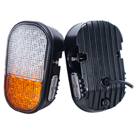 Feux latéraux pour chariot élévateur 10-80v, feux de travail, clignotants pour chariot élévateur, feux de position blancs jaunes, feux d'avertissement
